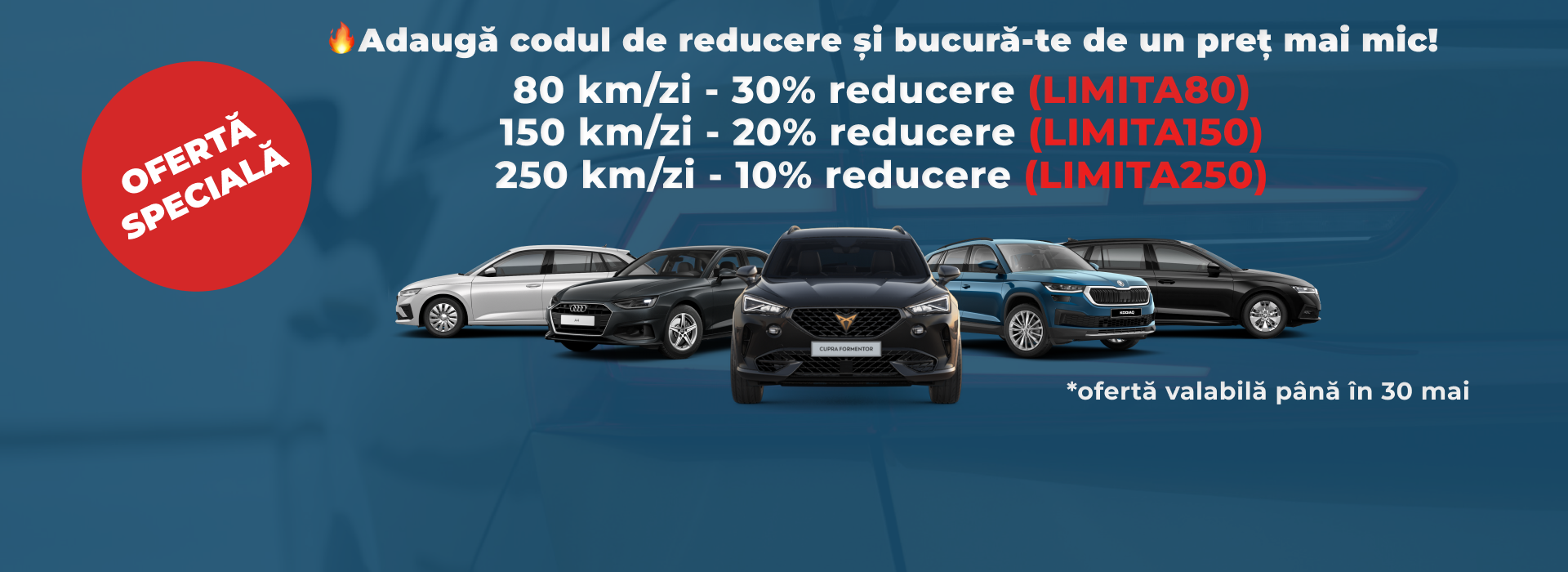 Oferta - limita km!